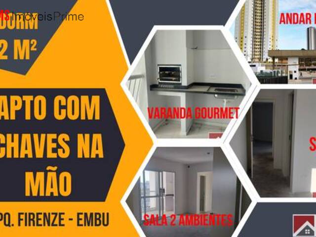 #*A*j_242 - Apartamento para Venda em Taboão da Serra - SP - 1