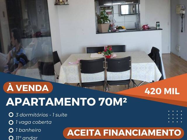 #JH*A*510 - Apartamento para Venda em Taboão da Serra - SP - 1
