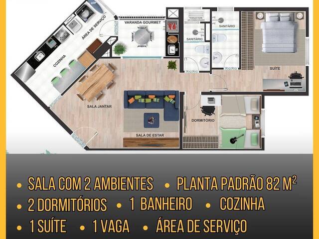 #639 - Apartamento para Venda em Embu das Artes - SP - 3
