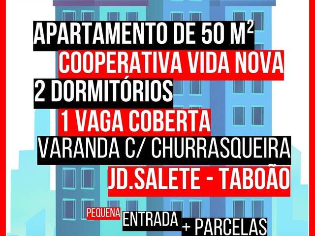 #656 - Apartamento para Venda em Taboão da Serra - SP - 2