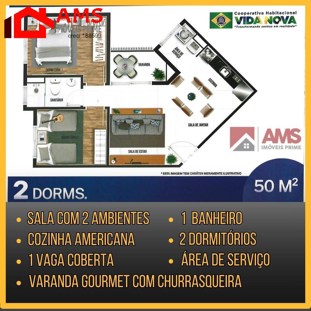 Apartamento para Venda em Taboão da Serra - 1